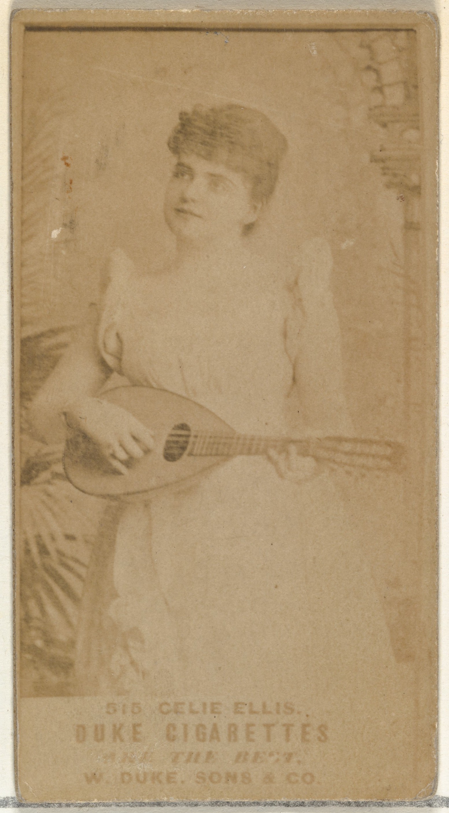 Duke Cigarette Card of Celie Ellis