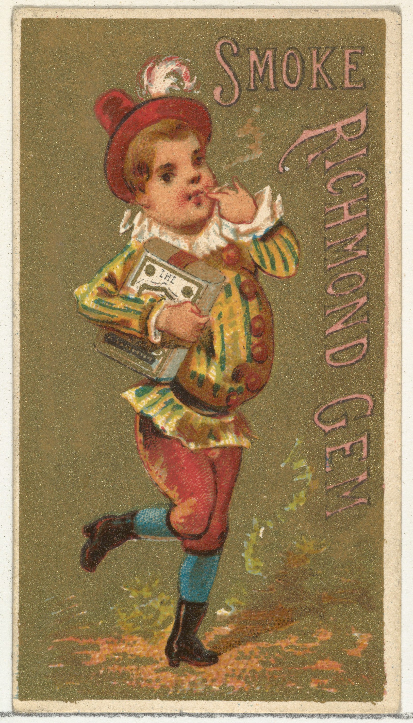 Vintage Richmond Gem Cigarette Ad Card