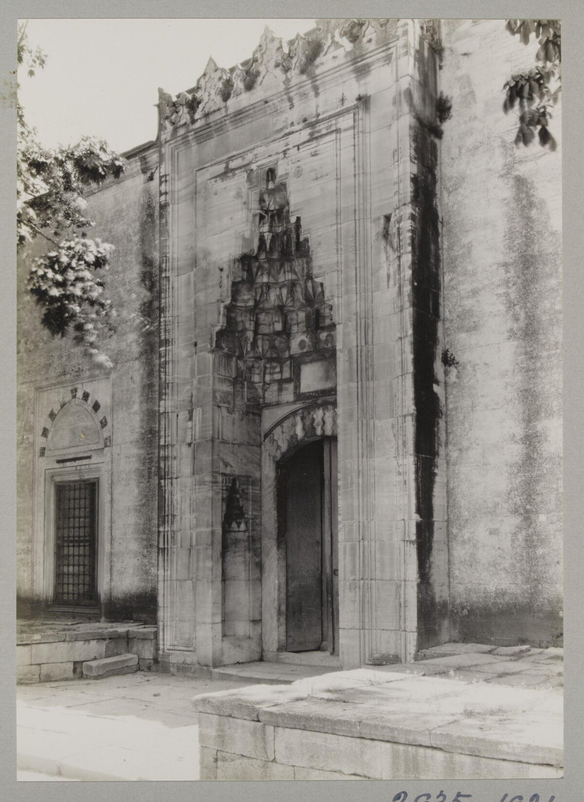 Ornate Old Stone Entrance