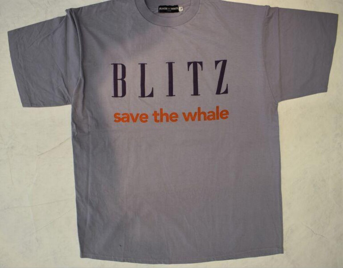 BLITZ Save The Whale Graphic T-shirt