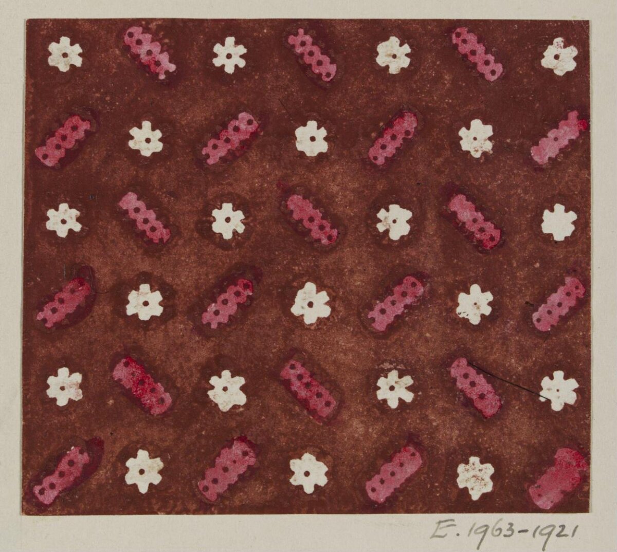 Vintage Floral Textile Pattern