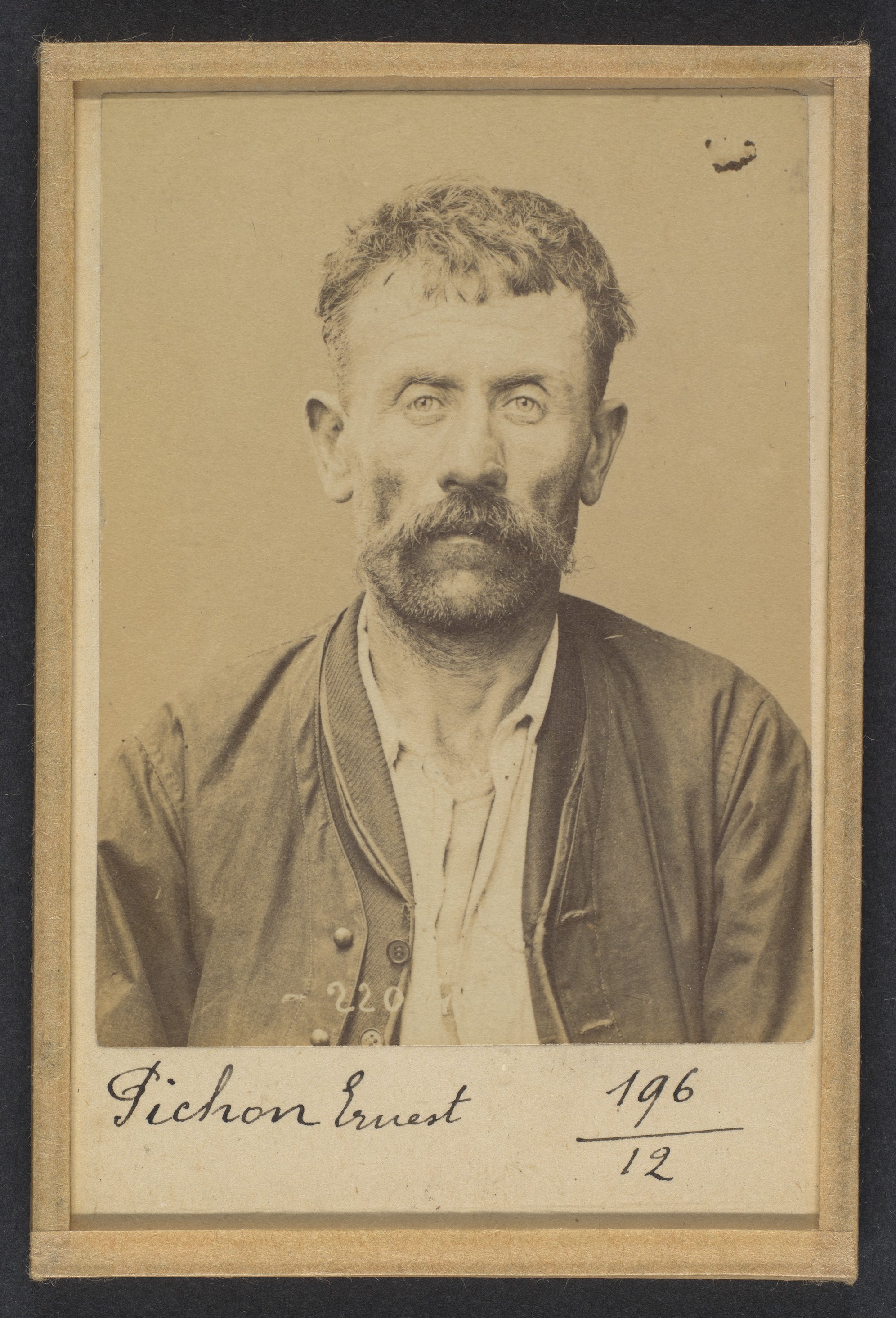 Vintage Portrait of Ernest Fichon