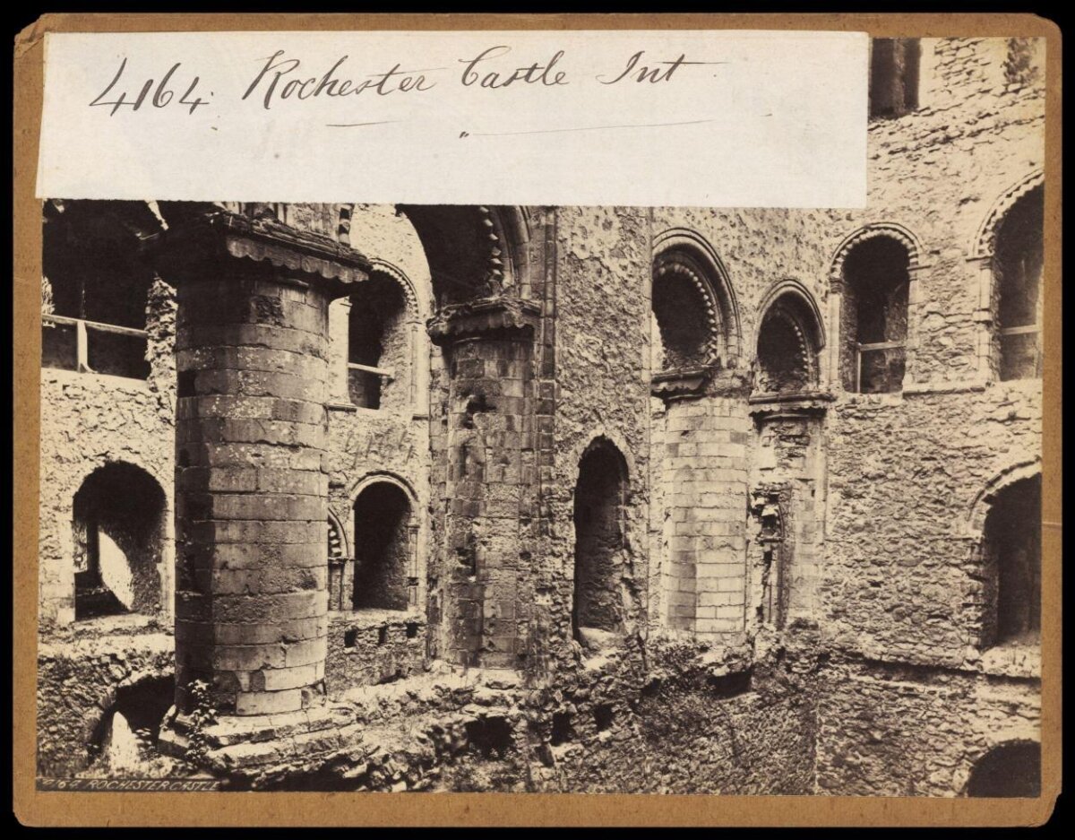 Rochester Castle Interior Ruins