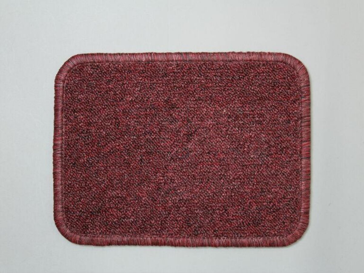 Burgundy Rectangular Woven Placemat
