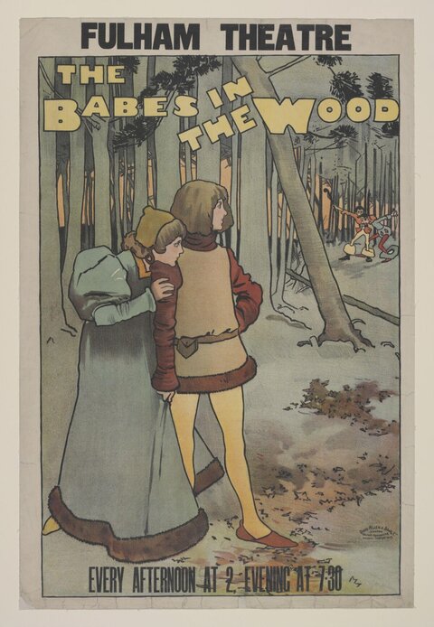 Fulham Theatre Babes in the Wood Poster