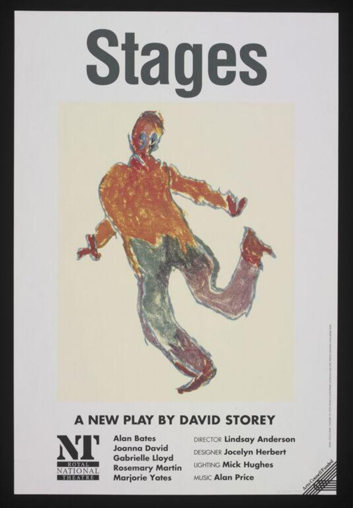 Theatre Poster for Play Stages