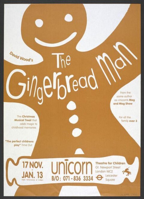 The Gingerbread Man Theatre Poster