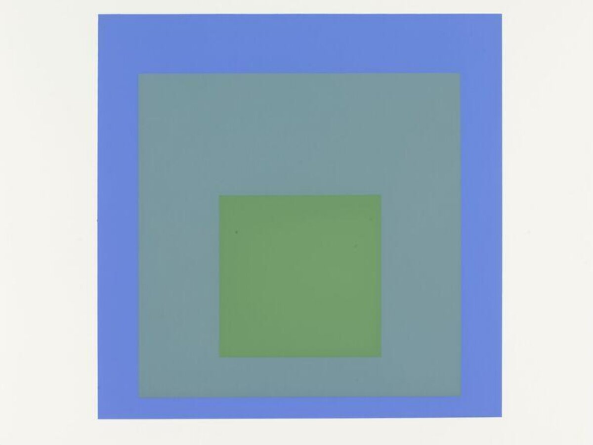 Three Nested Squares Abstract Art