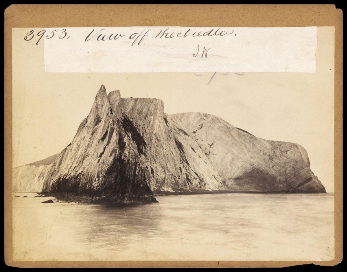 View of The Needles Sea Stacks