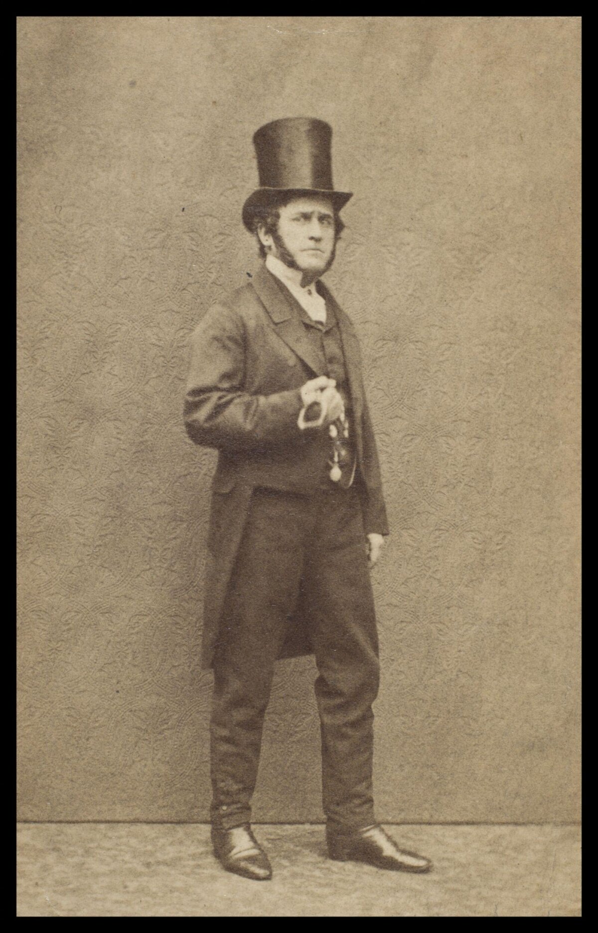 19th Century Gentleman Studio Portrait