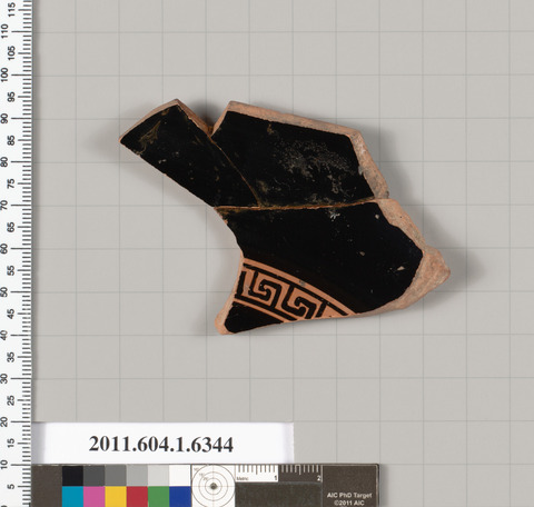 Ancient Painted Pottery Shard