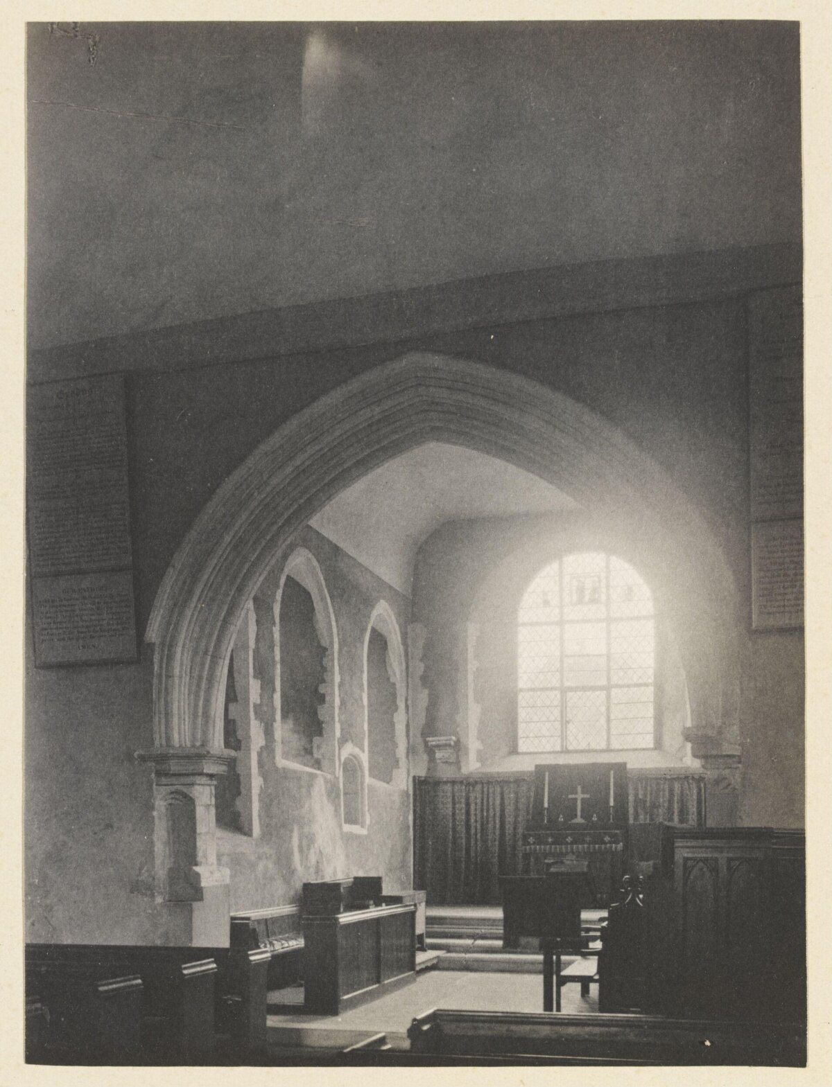Old Church Chancel Interior