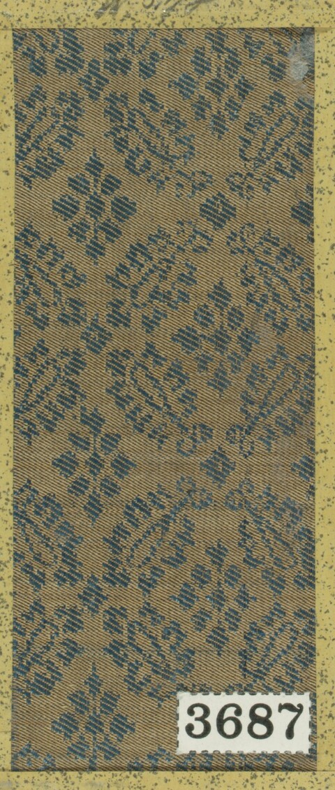 Vintage Woven Fabric Swatch Sample