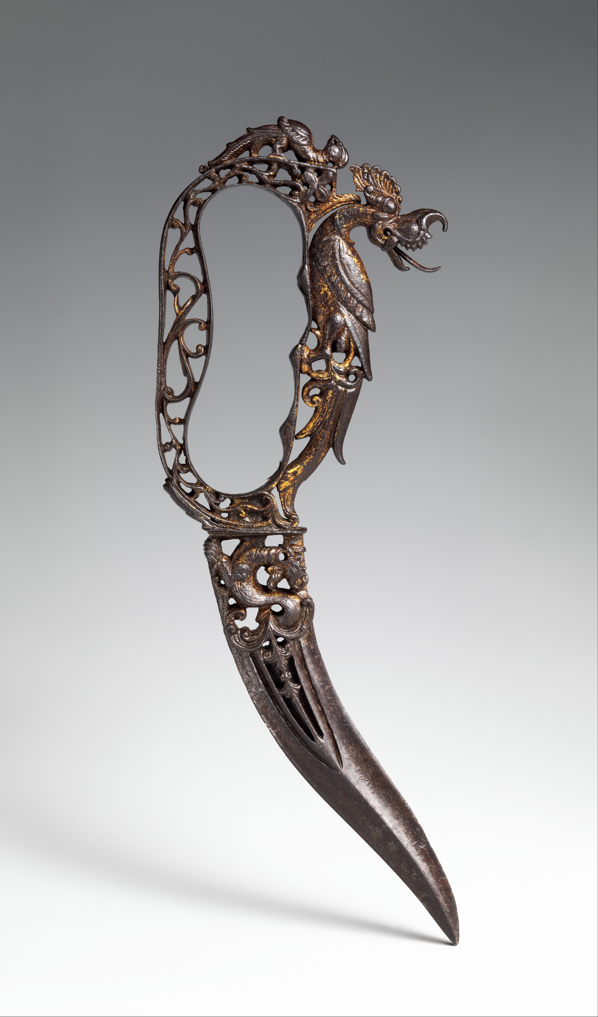 Ornate Carved Antique Dagger