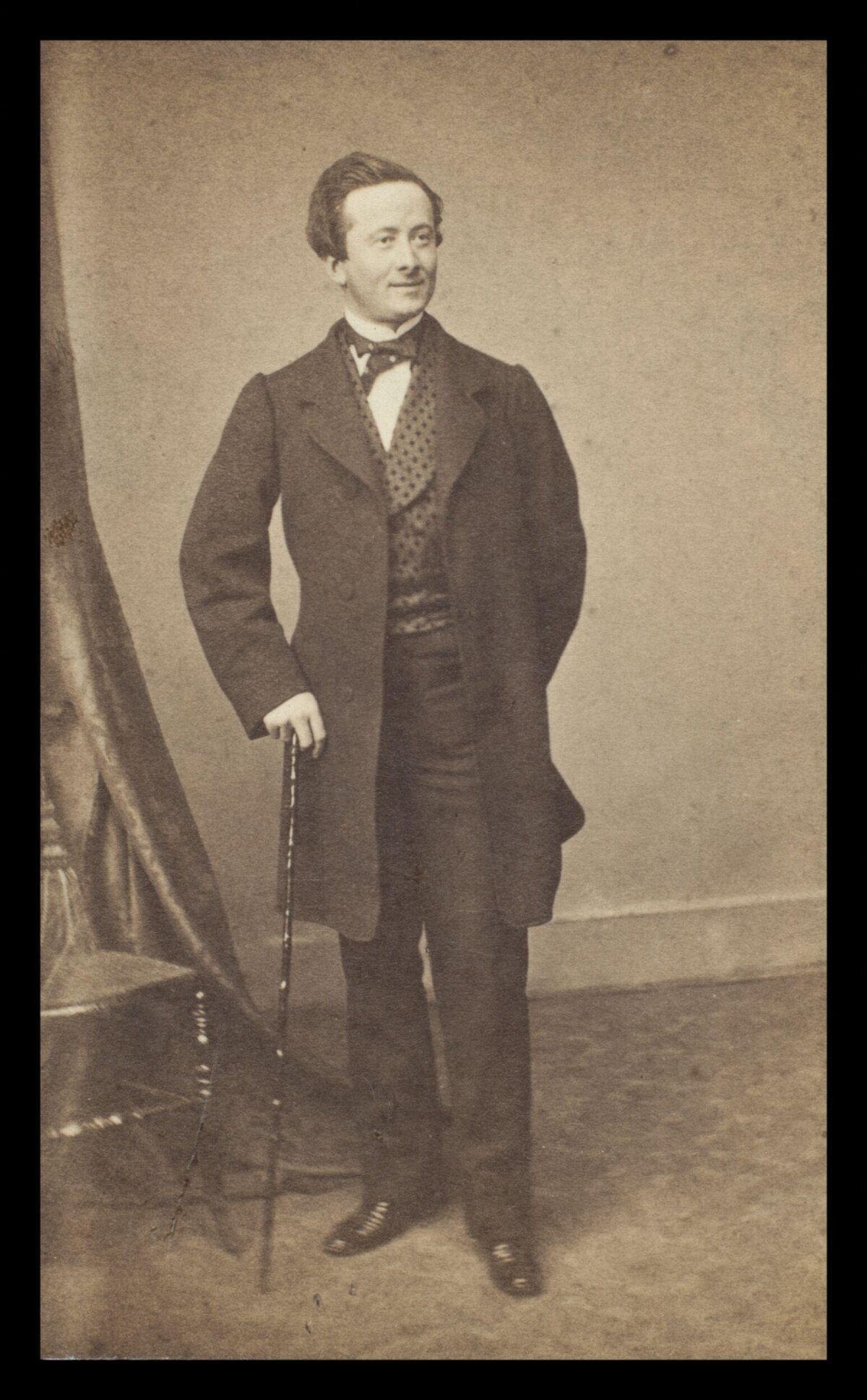 Victorian Man Standing Portrait
