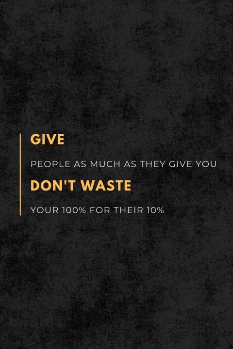 Motivational Quote About Reciprocated Effort