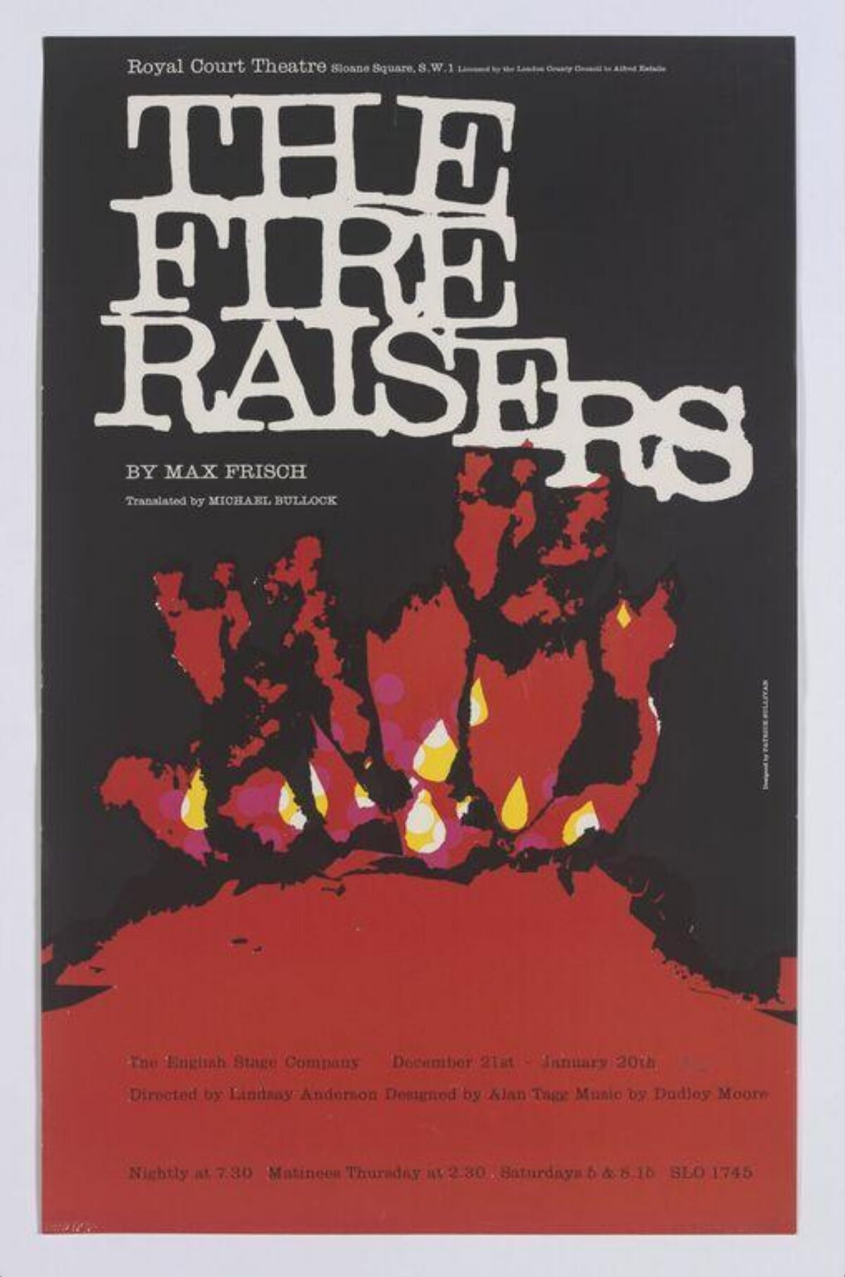 The Fire Raisers Theatre Poster