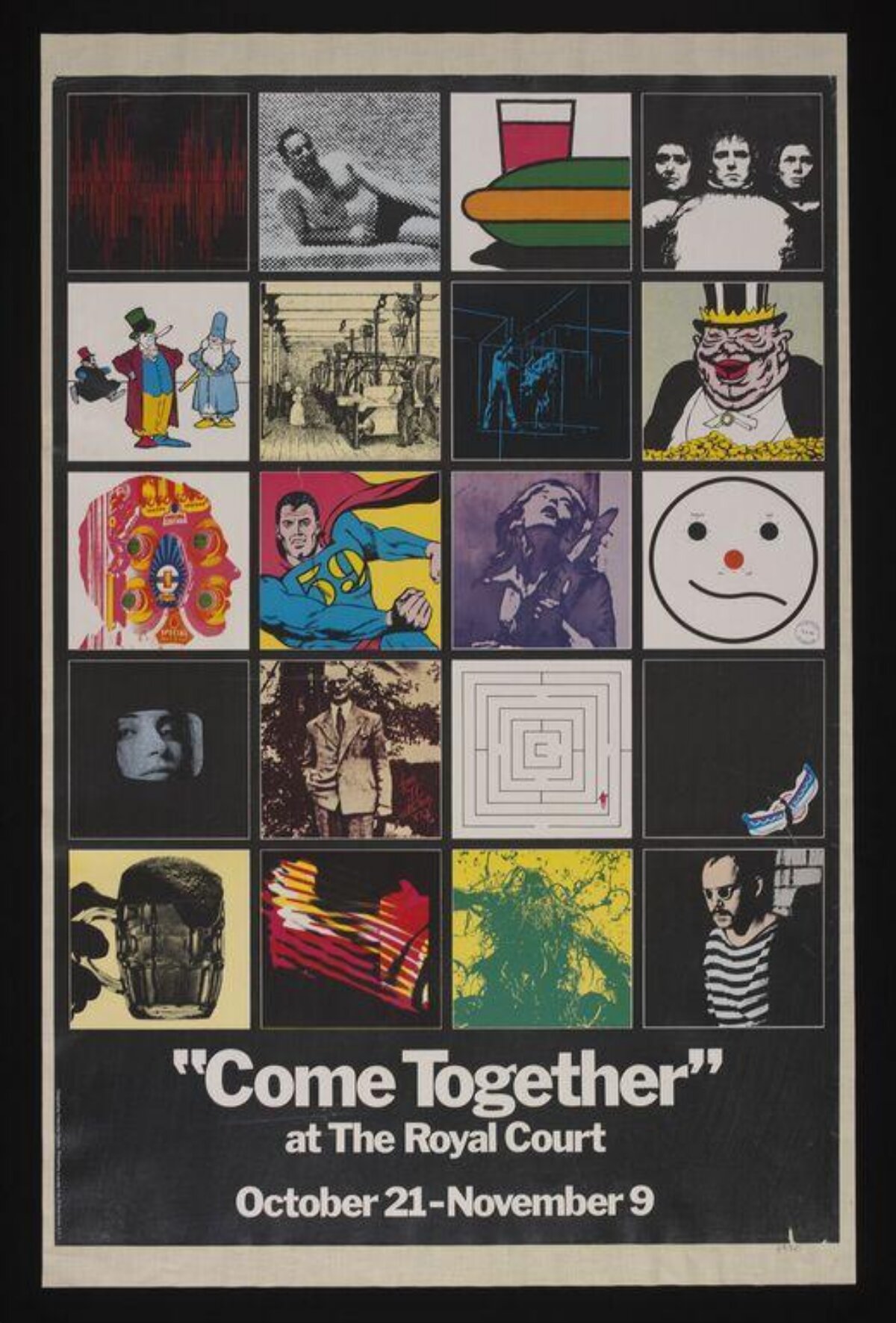 Come Together Event Poster at Royal Court