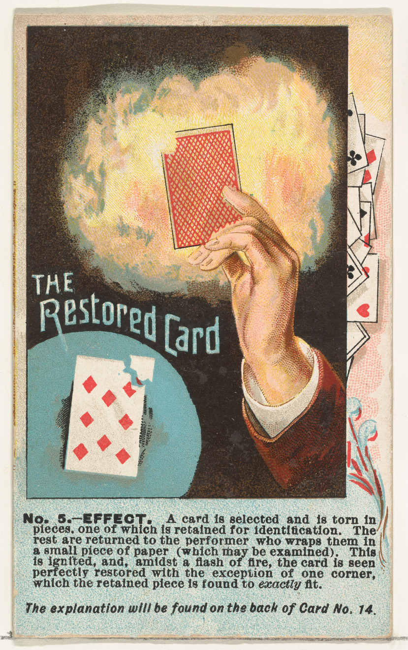 The Restored Card Vintage Magic Card