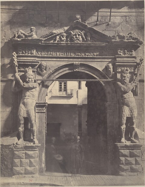 Ornate Sculpted Stone Gate