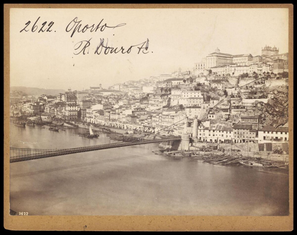 Vintage Porto Douro River View
