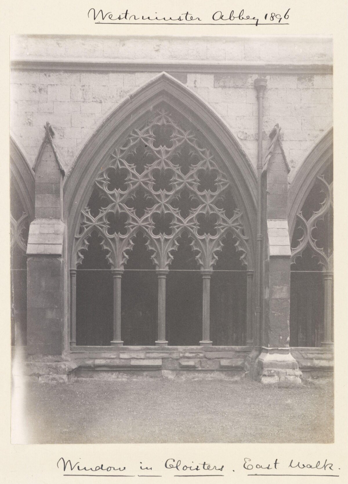 1896 Westminster Abbey Cloister Window