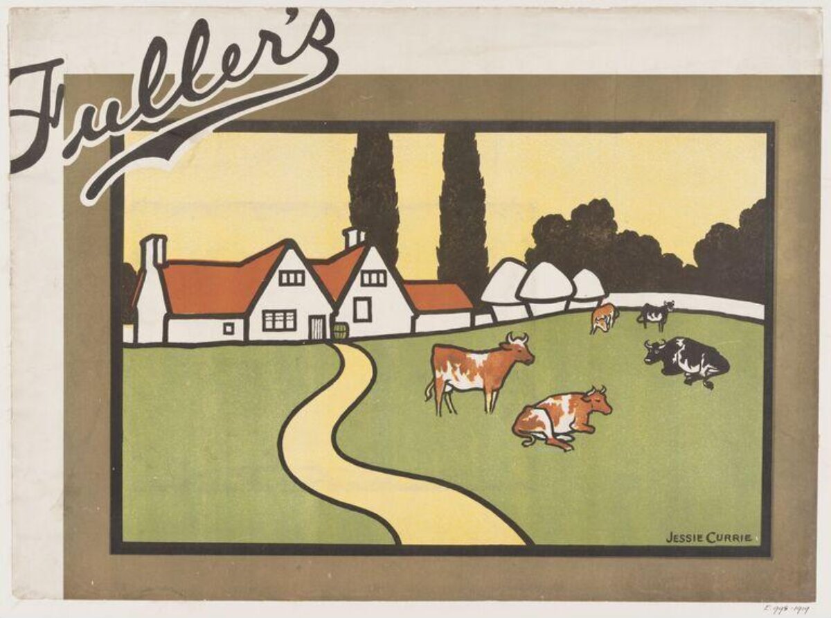 Fuller's Vintage Dairy Advertisement