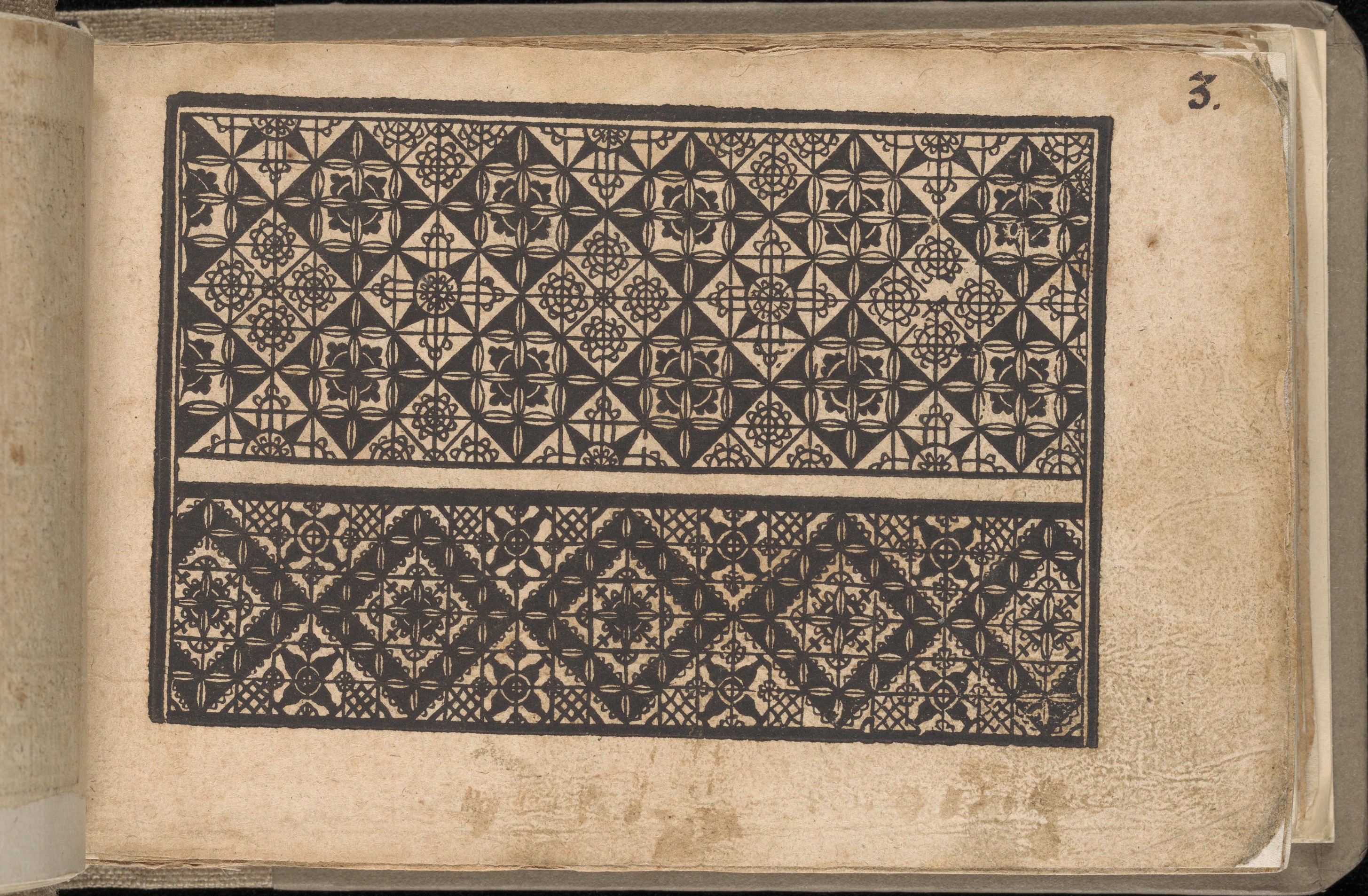 Antique Geometric Pattern Page