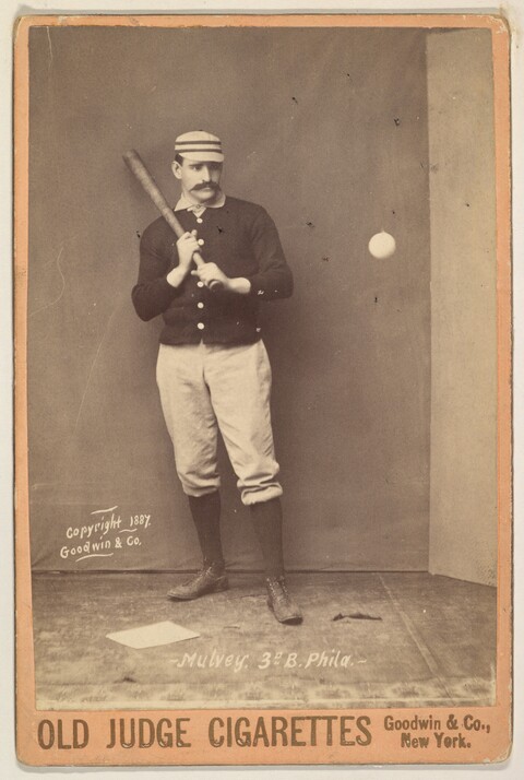 1887 Old Judge Baseball Card