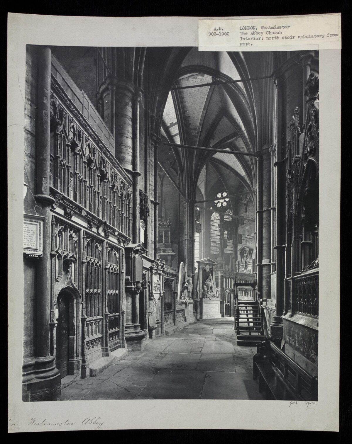 Westminster Abbey Interior View