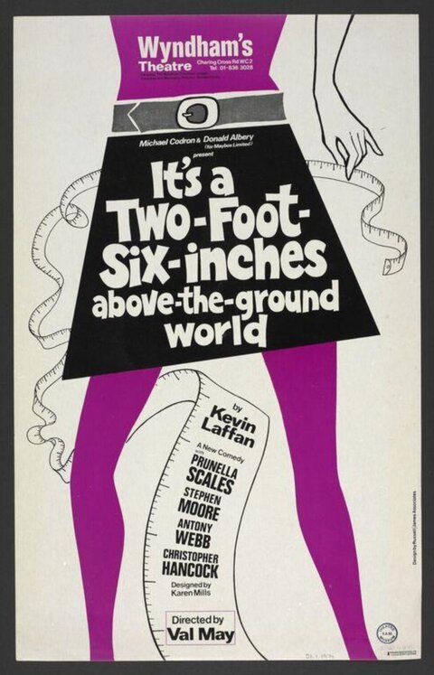 Vintage Wyndham's Theatre Play Poster