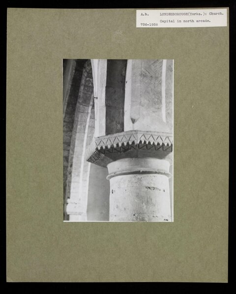 Londesborough Church Column Capital