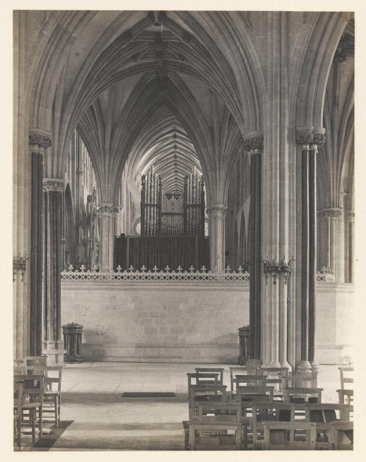 Gothic Cathedral Interior View