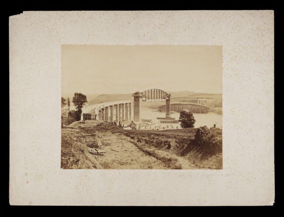 Bridge Construction Over a River