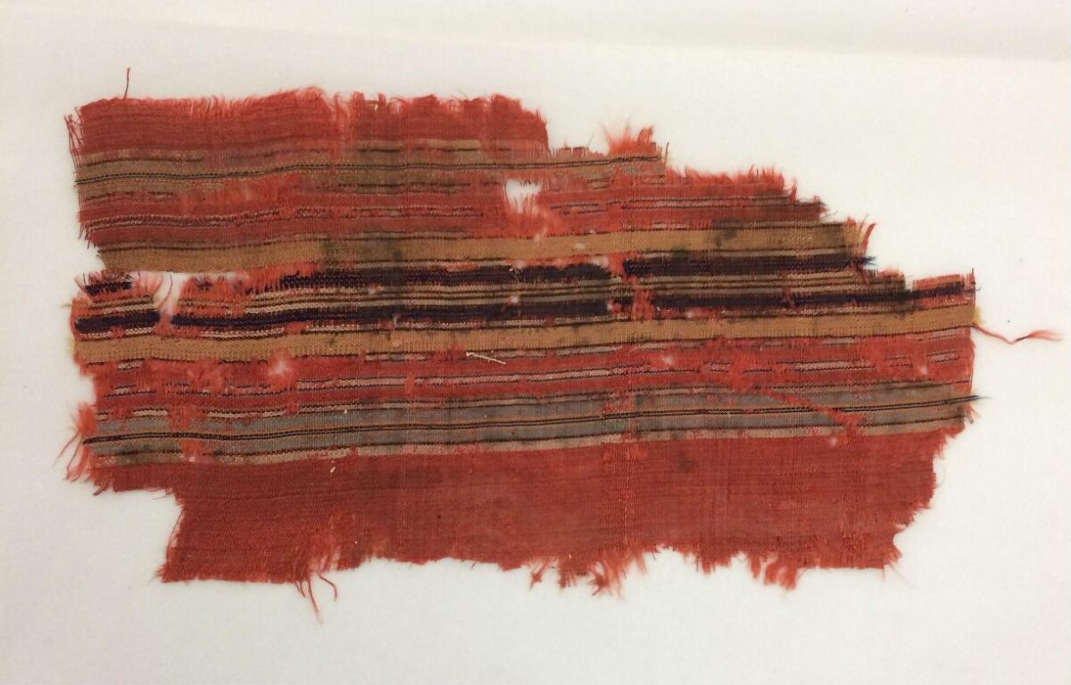 Ancient Striped Textile Fragment