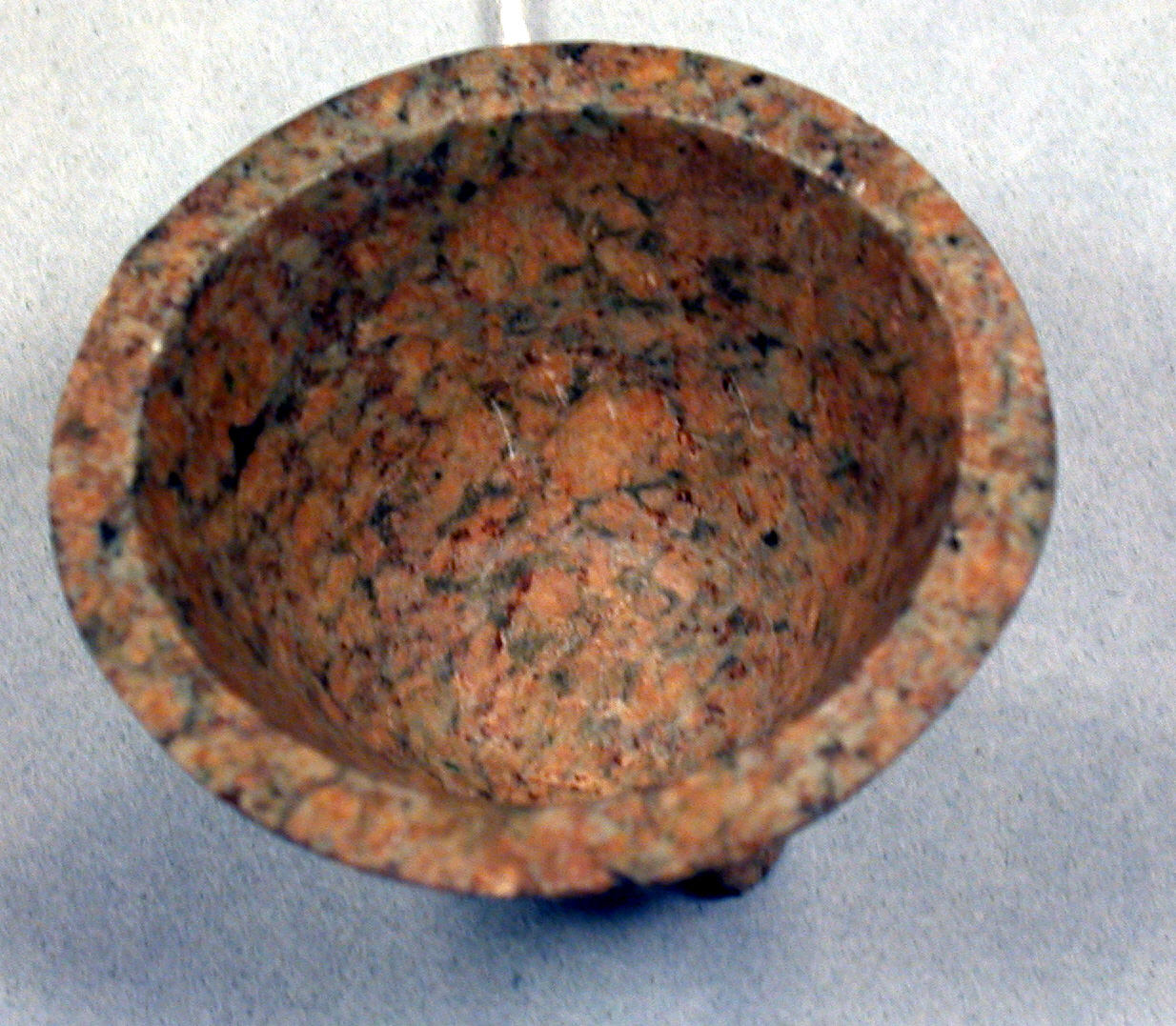 Top View of Granite Stone Bowl