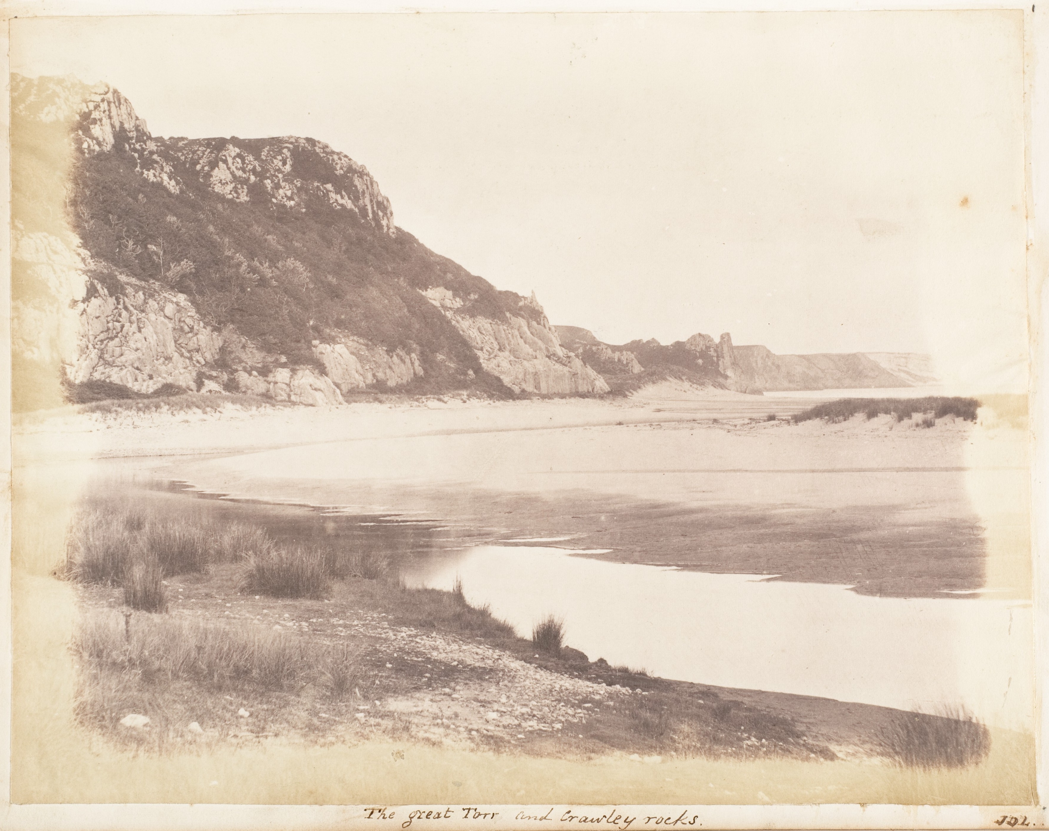 Great Torr and Crawley Rocks Coast View — Scenery
