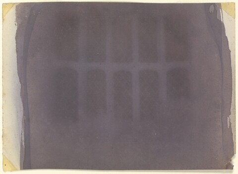 Faded Window Grid Negative