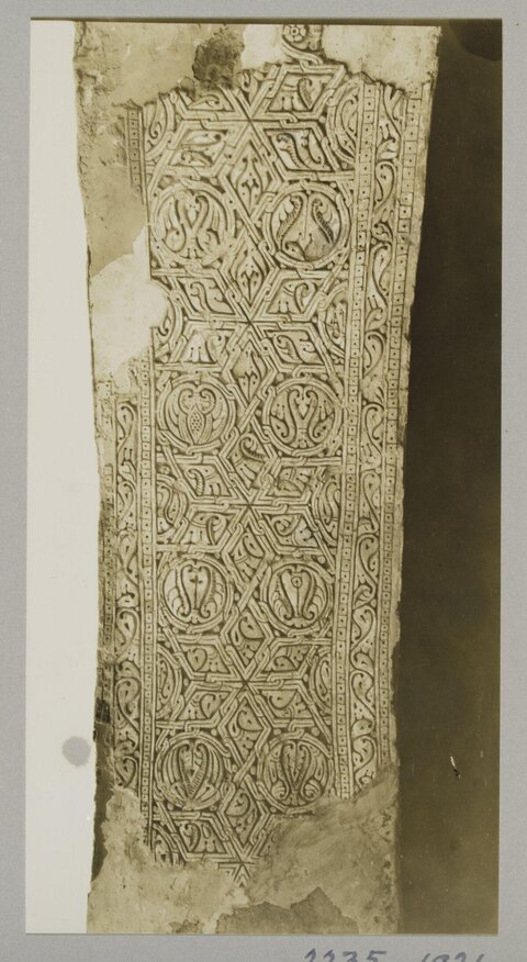 Old Photo of Carved Architectural Ornament