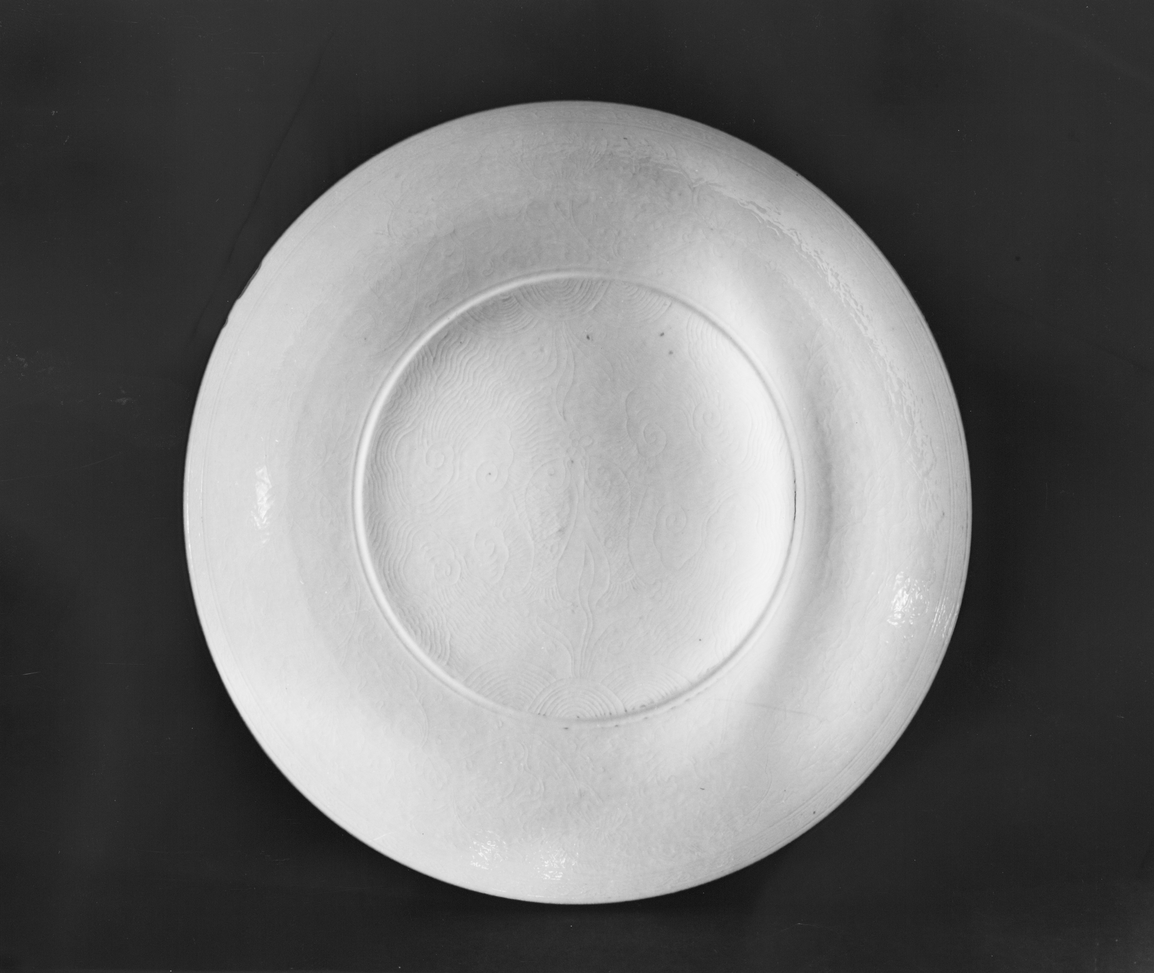 Top View of Porcelain Dish Base
