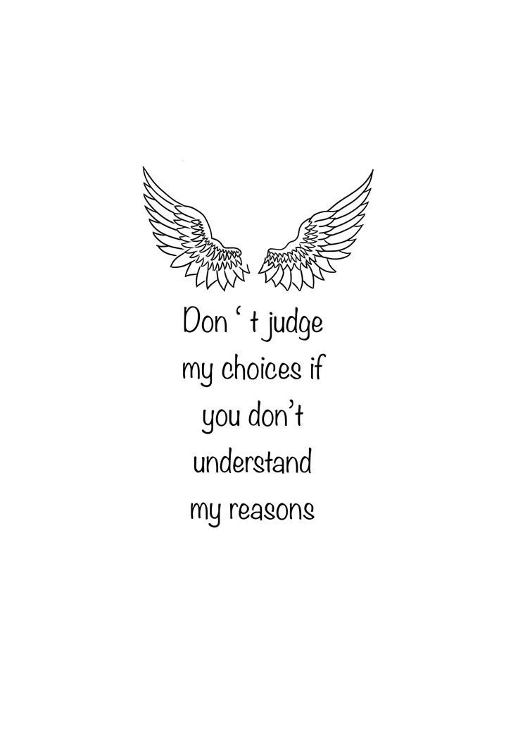 Motivational Quote with Angel Wings