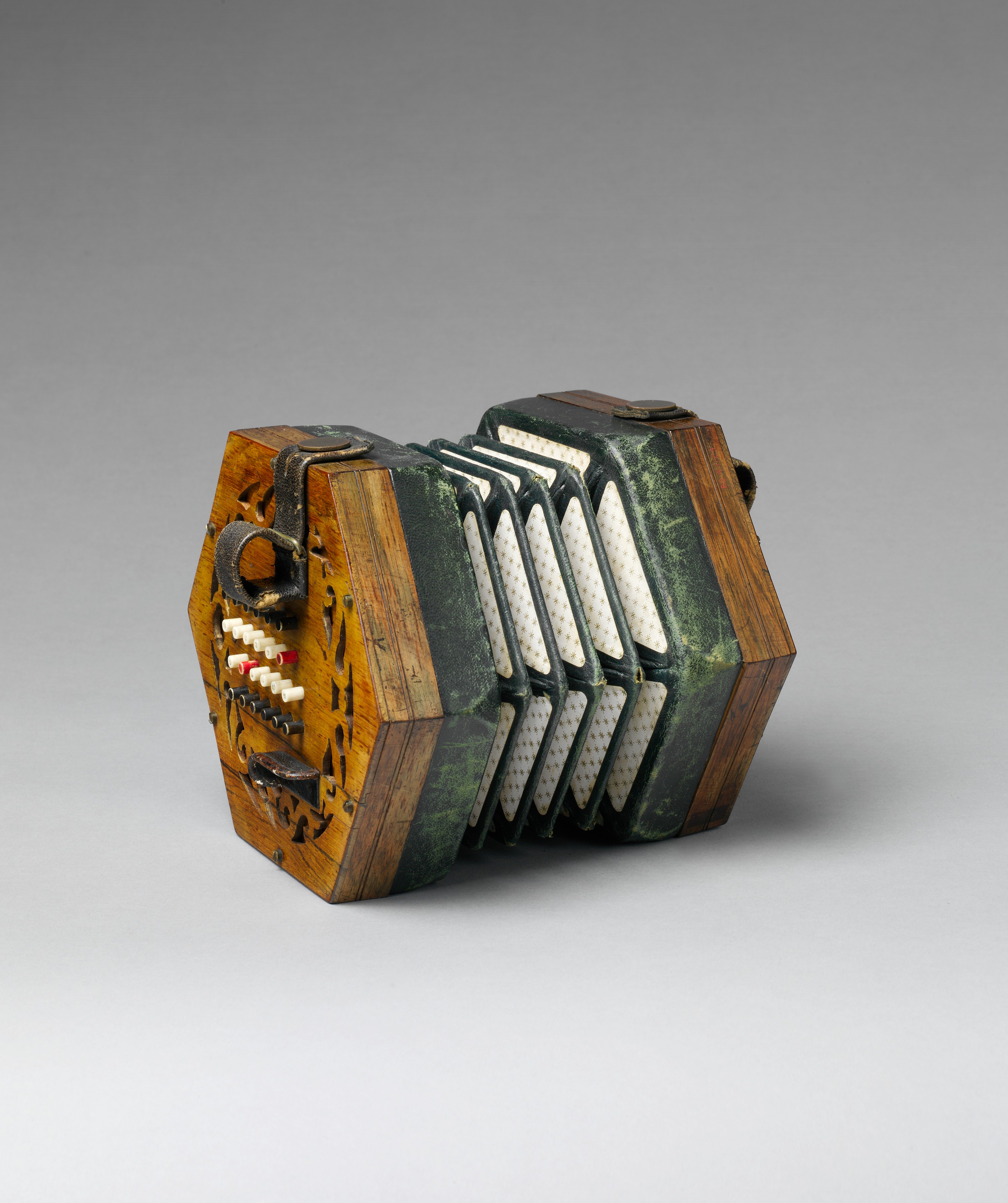 Vintage Hexagonal Concertina