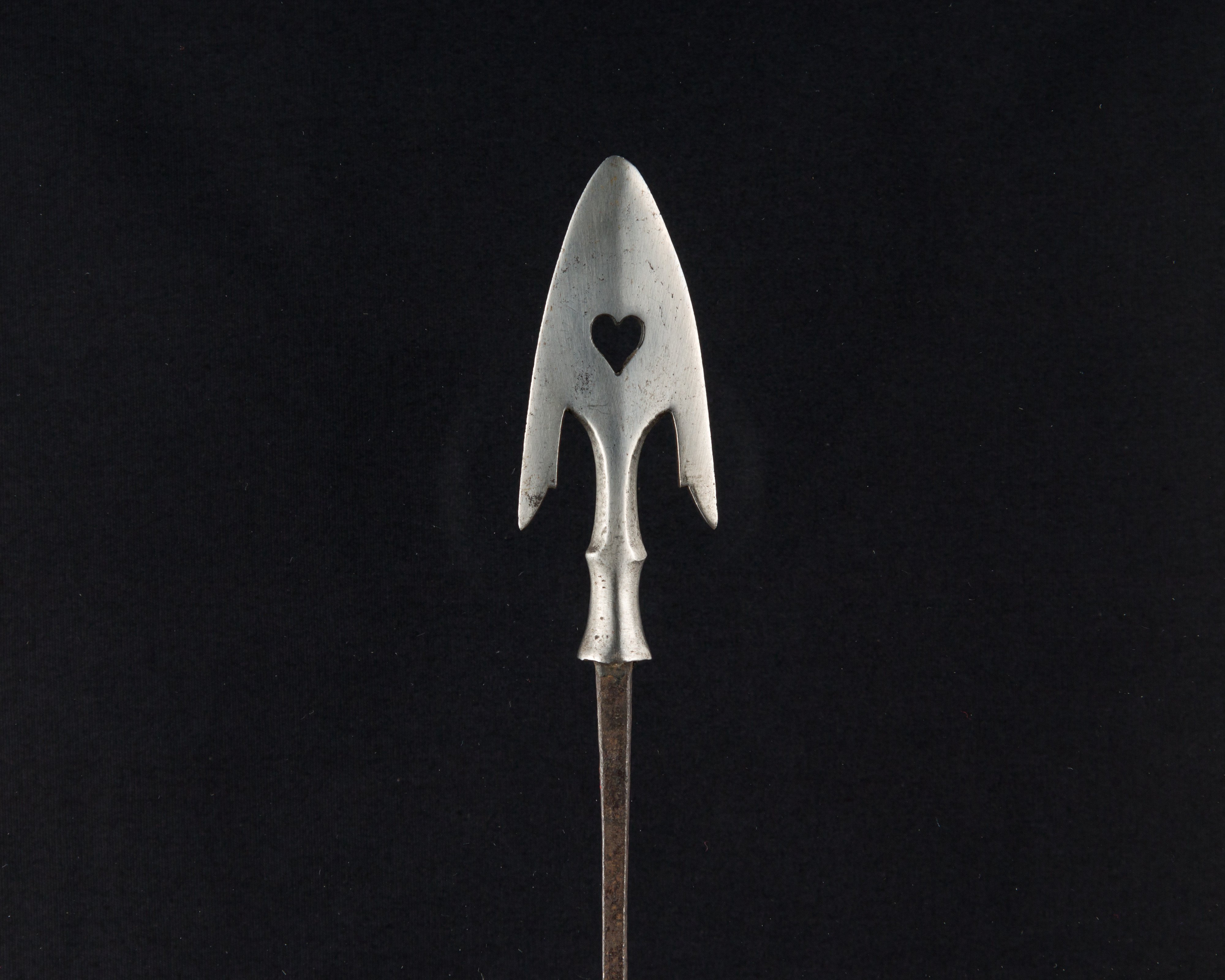 Arrowhead with Heart Cutout
