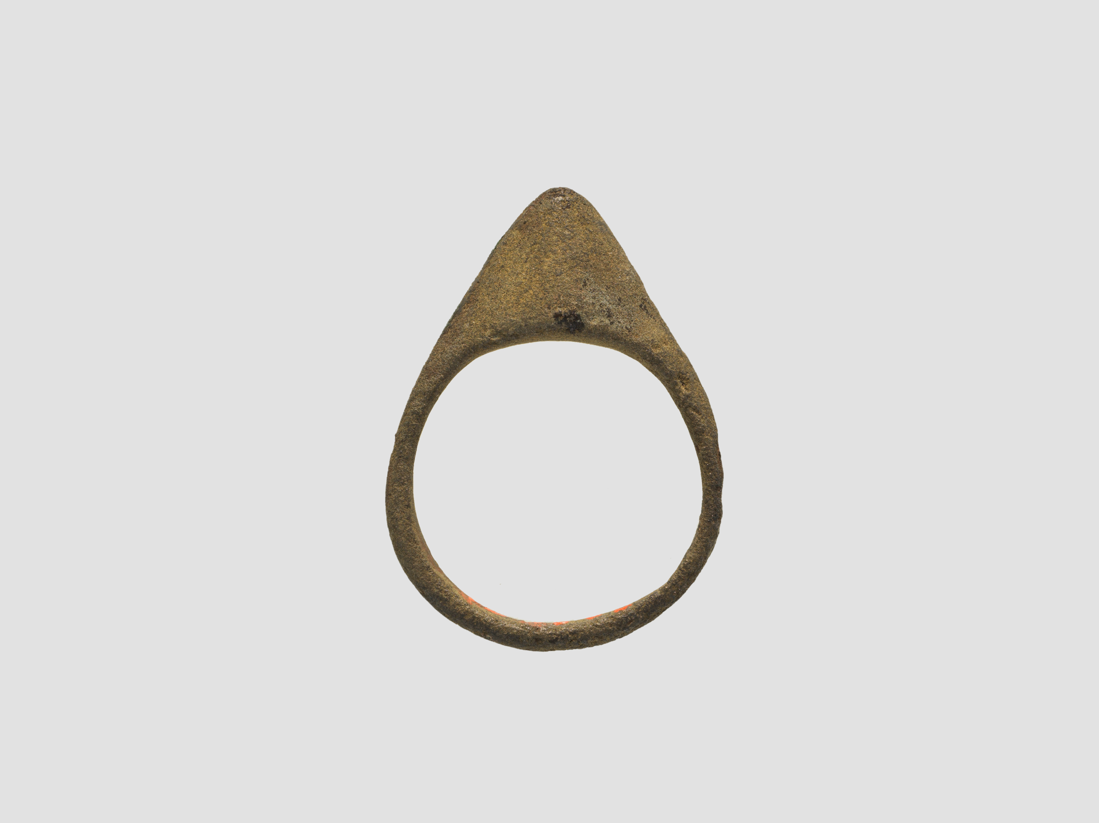 Ancient Bronze Archer Thumb Ring