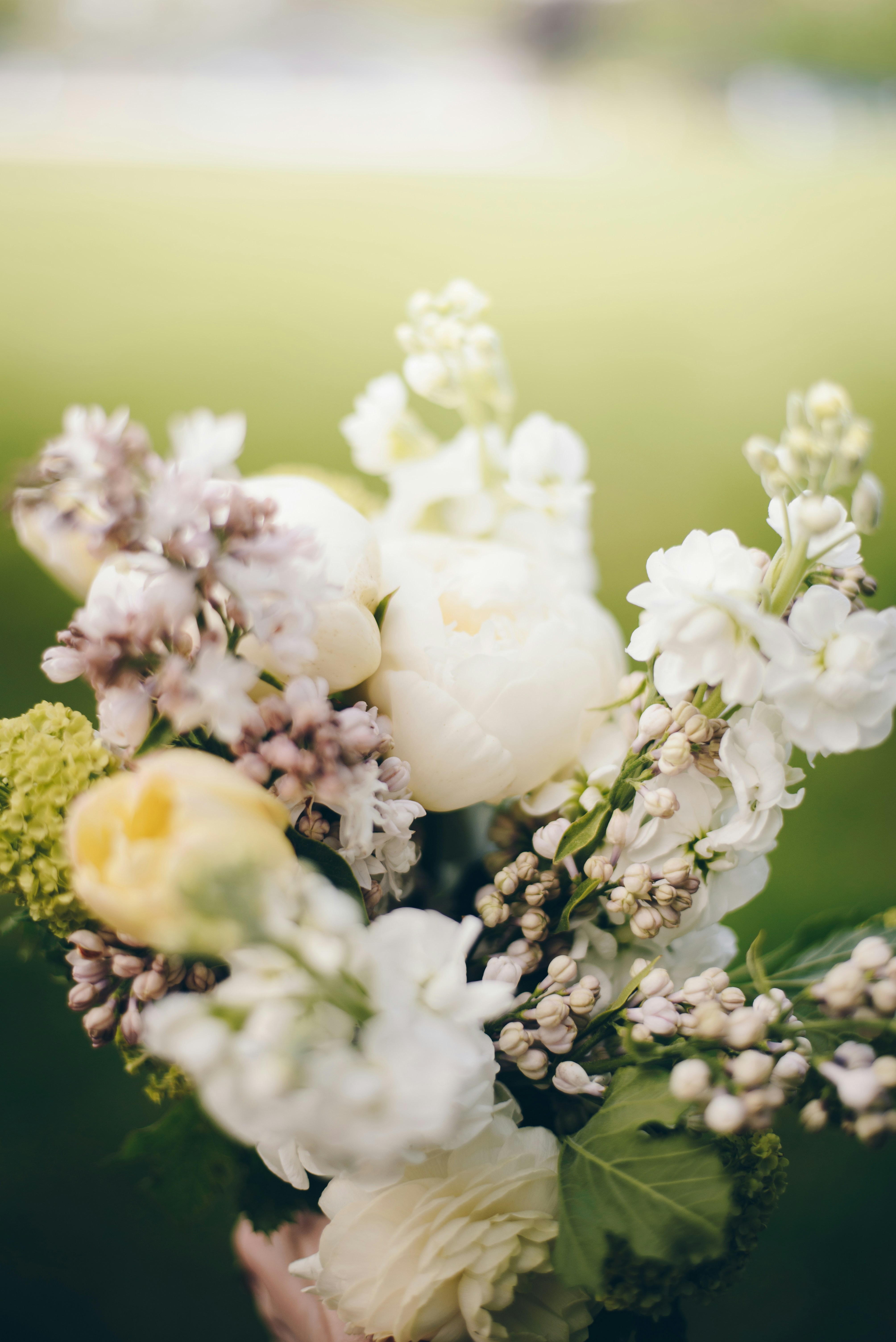 Mixed White Flower Bouquet
