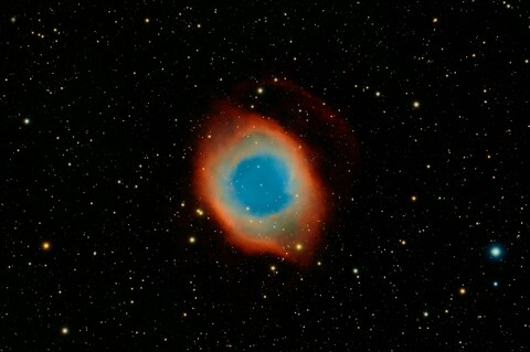 Ring Nebula in Outer Space