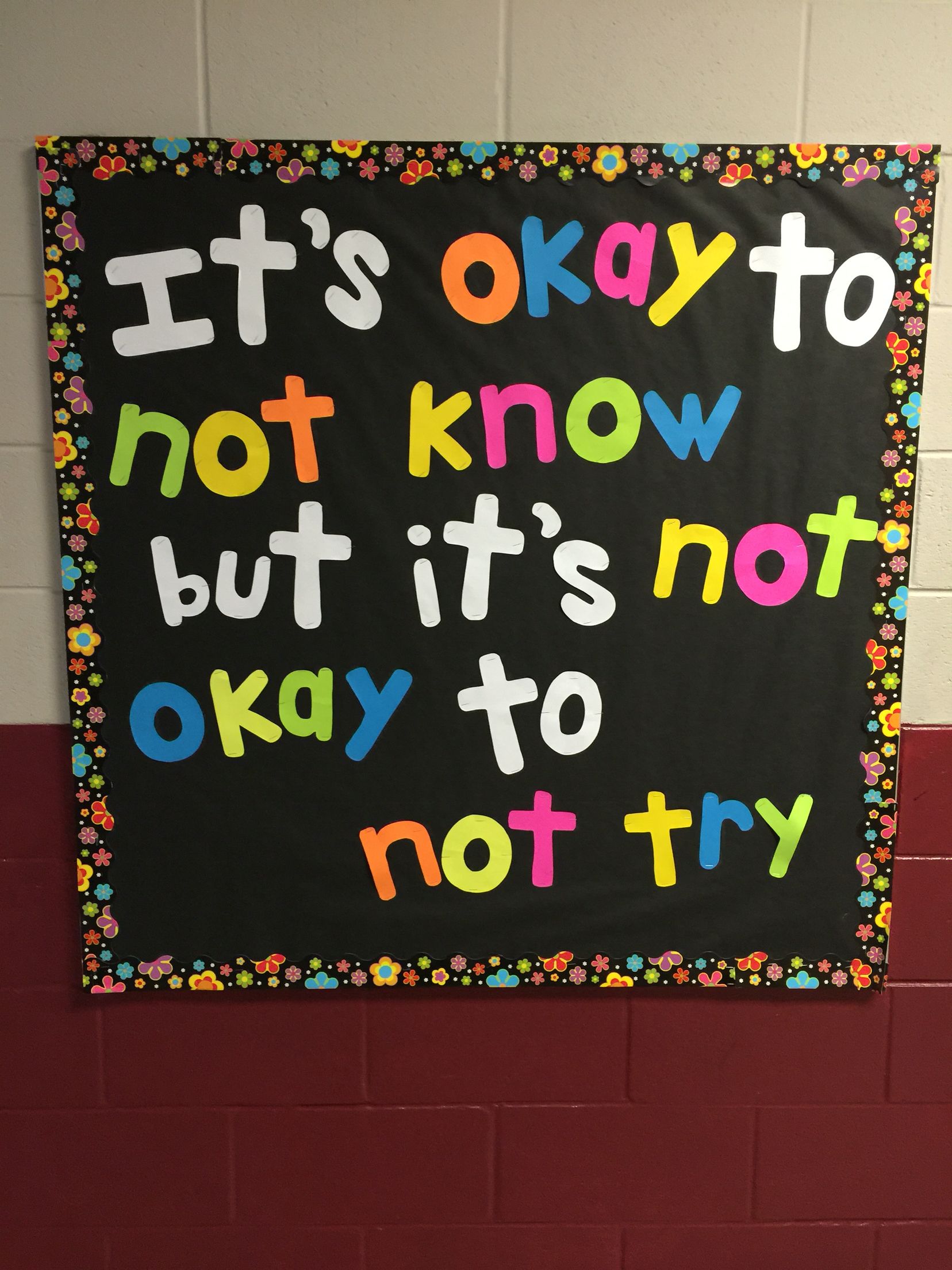Motivational Classroom Bulletin Board