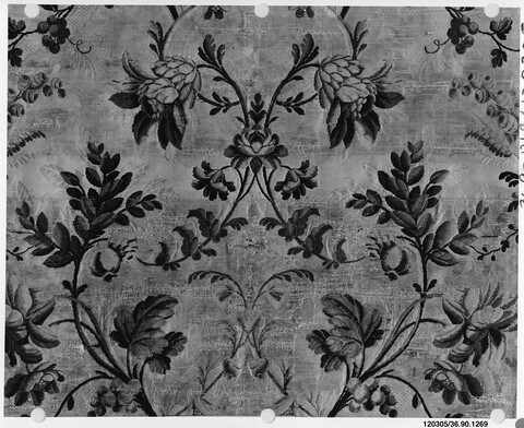 Antique Floral Textile Pattern