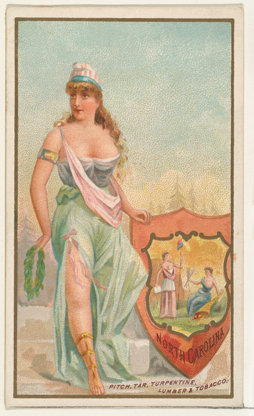 Vintage North Carolina Trade Card
