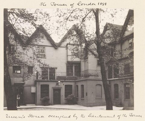 1898 Queen's House Tower of London
